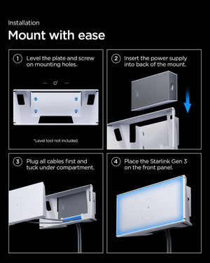 Spigen Starlink Gen 3 Wall Mount – STL310 feature view 13