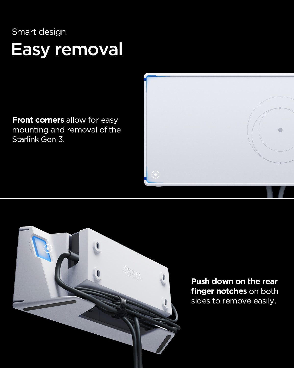 Spigen Starlink Gen 3 Wall Mount – STL310 feature view 14