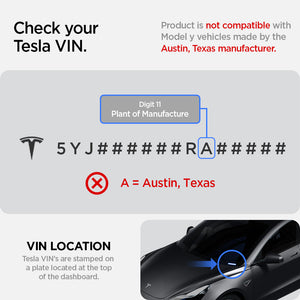 Spigen Tesla Model 3 2017–2023 / Model Y 2020–2024 Under Screen Organizer – official image 7