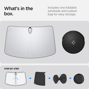 Spigen Tesla Model S CryoShade Windshield Sunshade – official detail 8