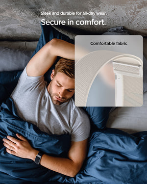 Spigen WHOOP 5.0 Replacement Band – WBF3 — Starlight, fit, construction or use view 30