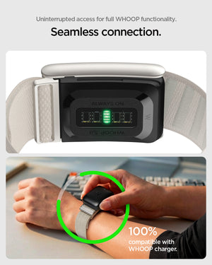 Spigen WHOOP 5.0 Replacement Band – WBF3 — Starlight, fit, construction or use view 31