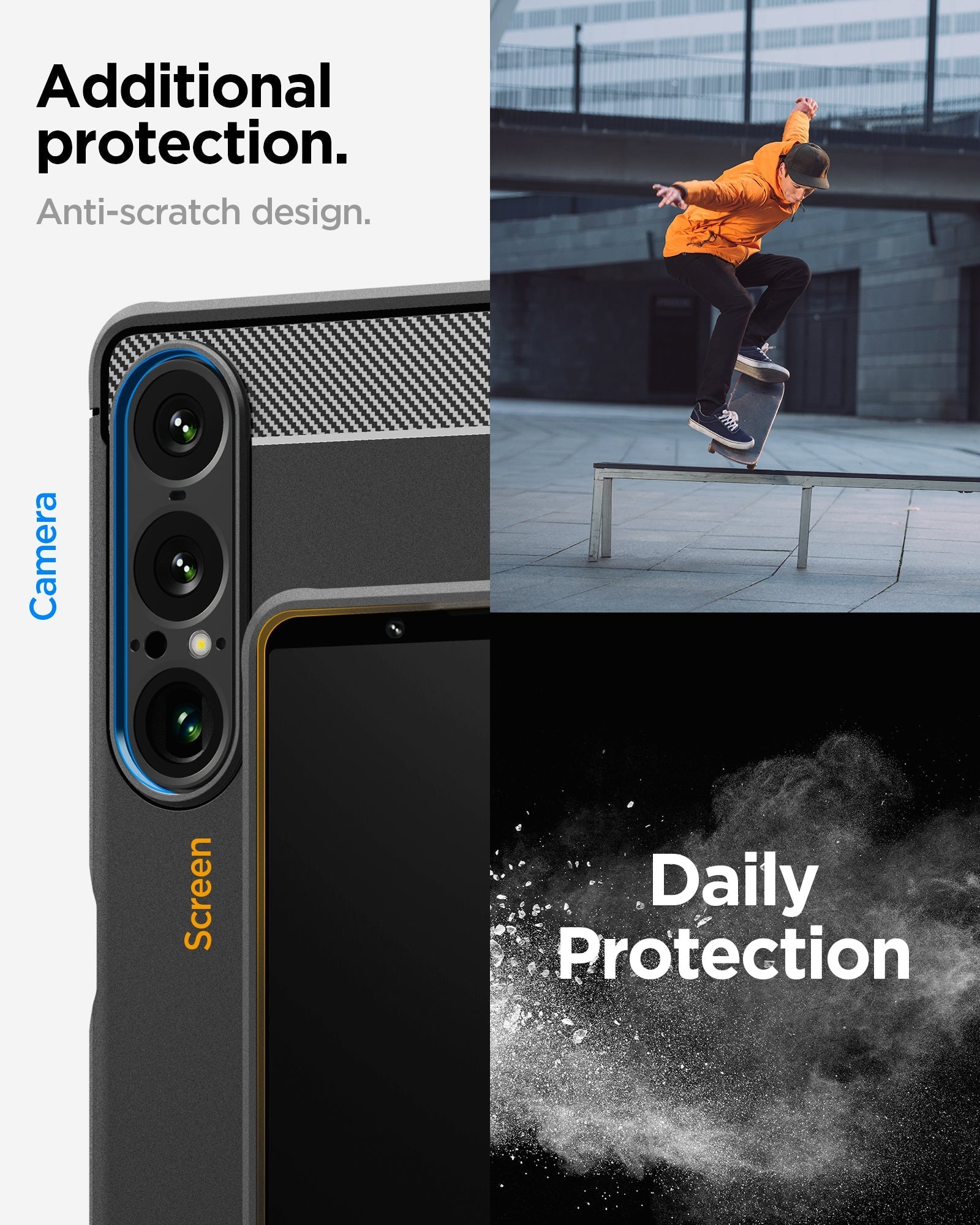 Spigen Xperia 1 VII Case Rugged Armor view 9