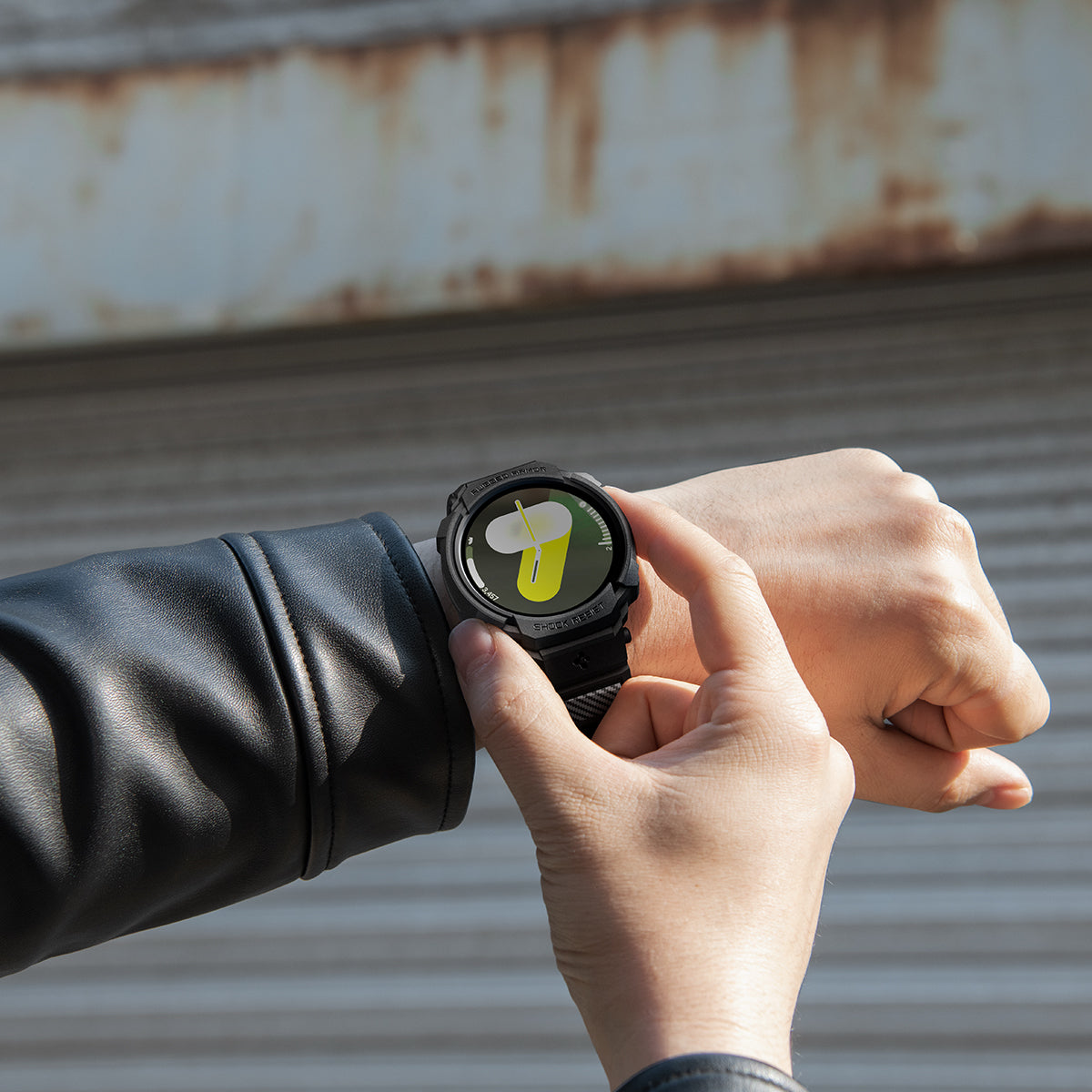 Spigen Galaxy Watch 8 (44mm) Case + Case Rugged Armor Pro view 17