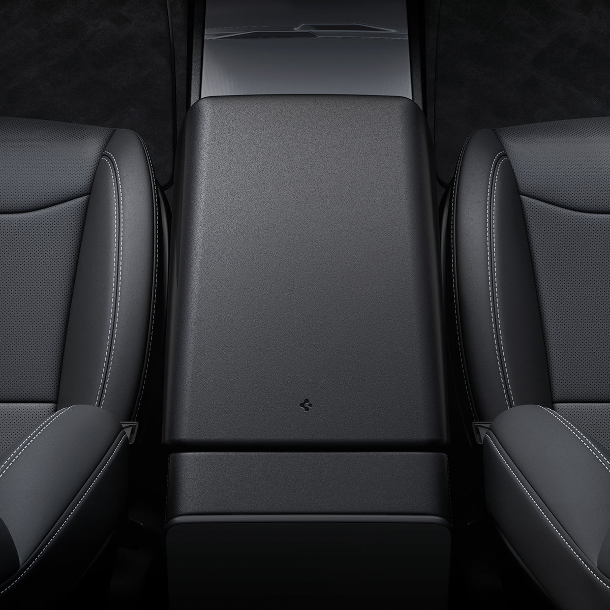 Spigen Tesla Model 3 Highland / Model Y Juniper Armrest Cover – Black official detail 6