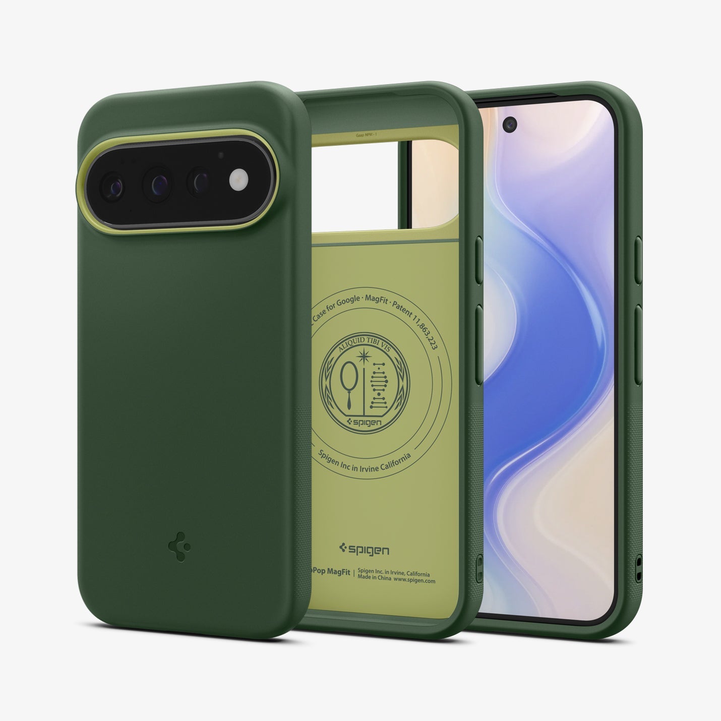 Spigen Nano Pop MagFit Case for Pixel 11 Pro - Avo Green - image 4