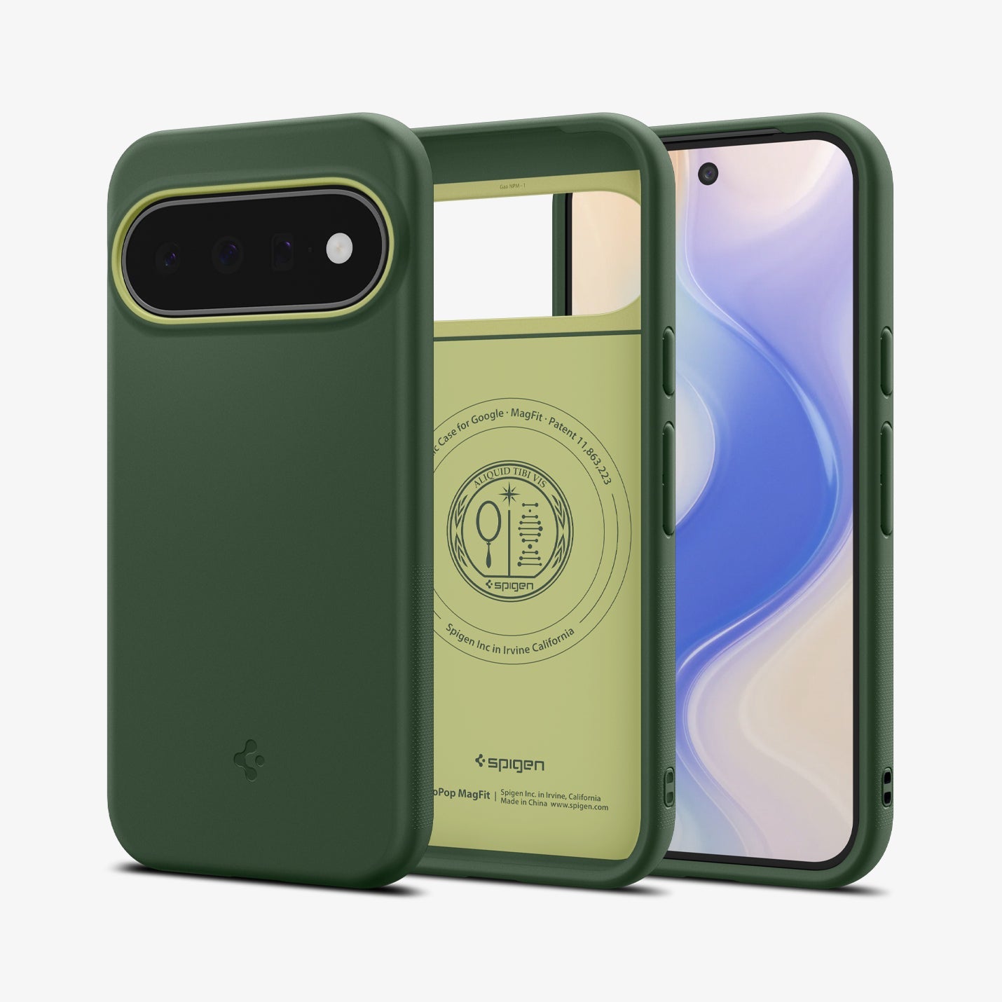Spigen Nano Pop MagFit Case for Pixel 11 - Avo Green - image 4