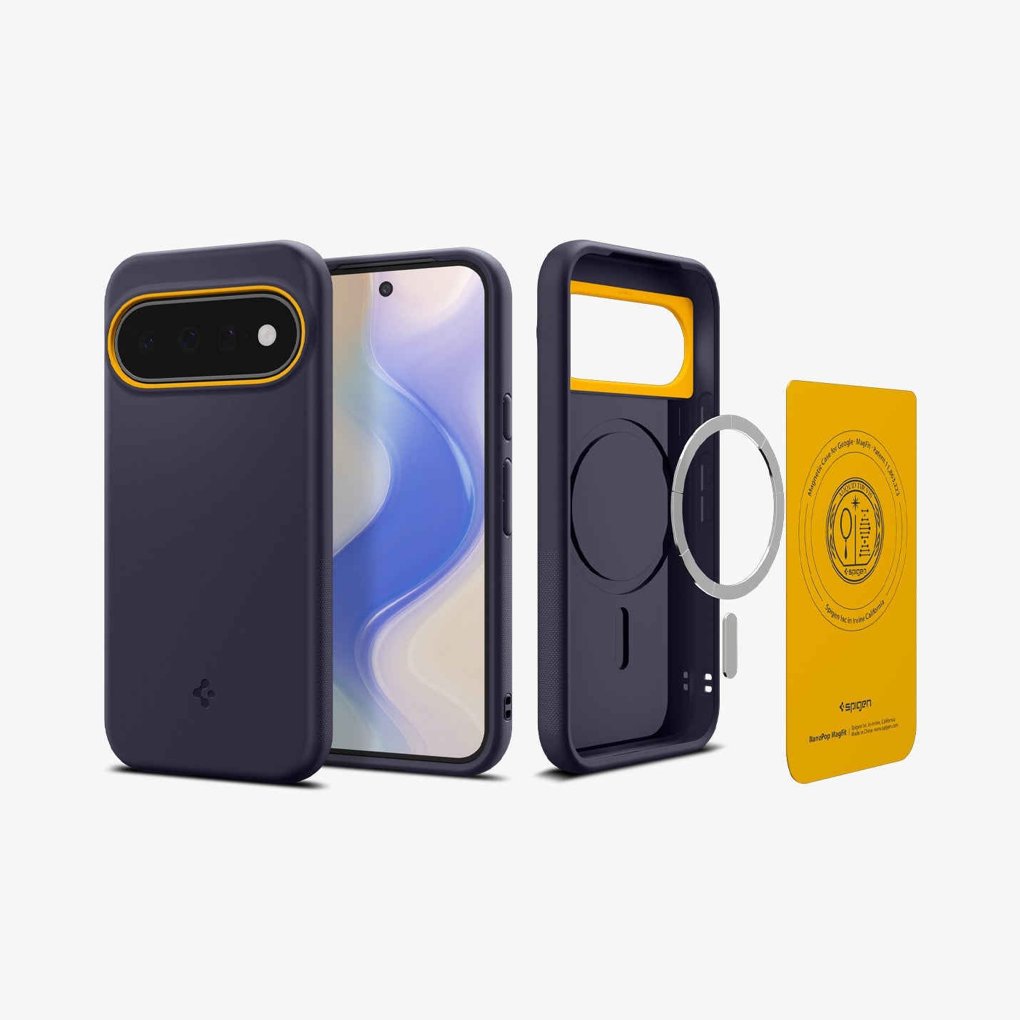 Spigen Nano Pop MagFit Case for Pixel 11 - Blueberry Navy - image 2