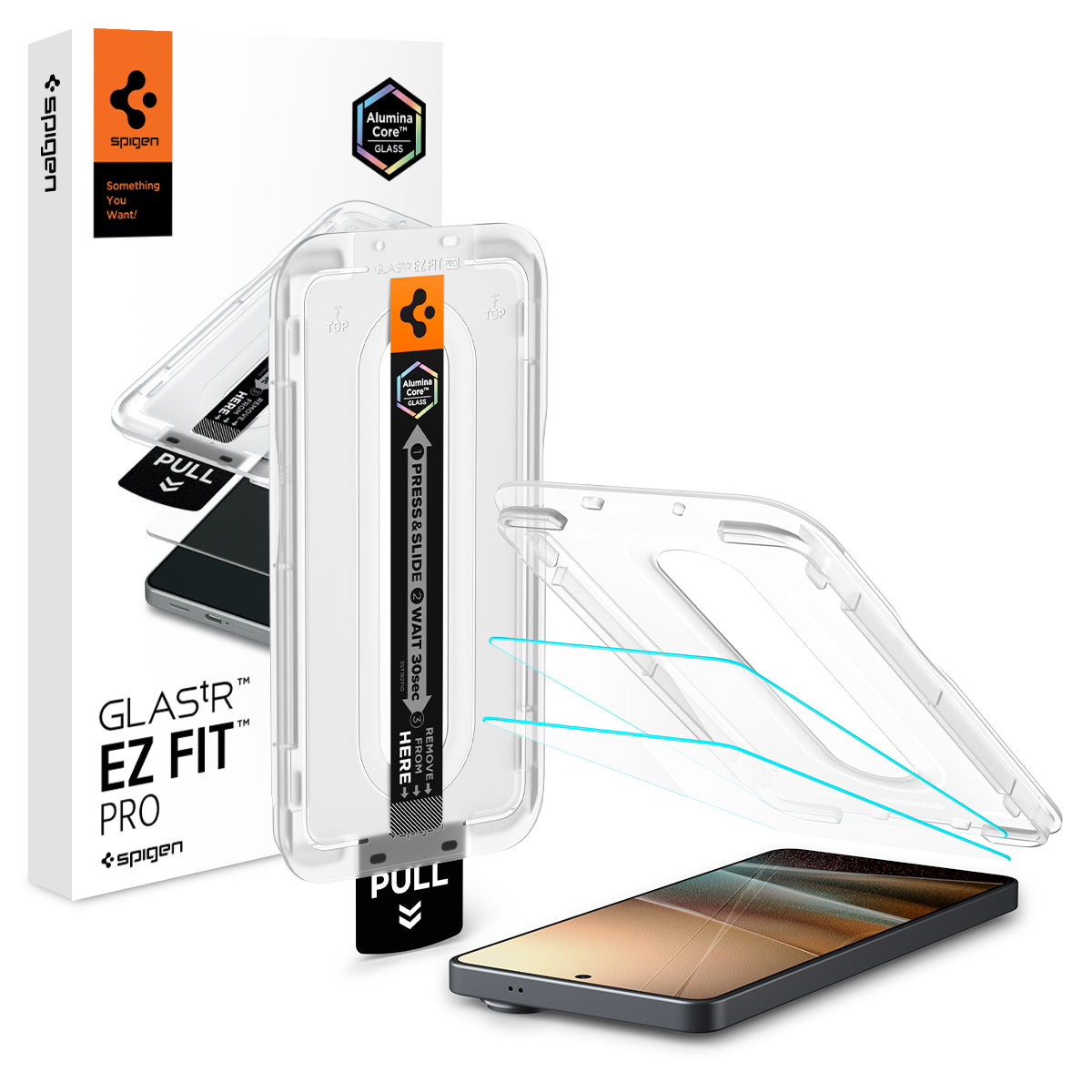 Spigen Galaxy S26 Ultra Screen Protector GLAS.tR EZ Fit Pro HD (2 Pack) view 11