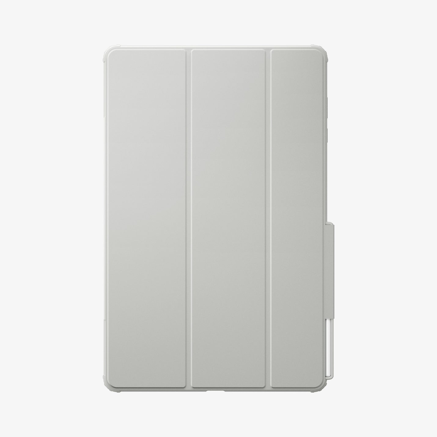 Spigen Ultra Hybrid Pro gray case for Galaxy Tab S11 Ultra - front cover and S Pen holder