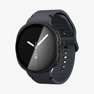 Spigen Thin Fit 360 case on Galaxy Watch 9 40mm in Black