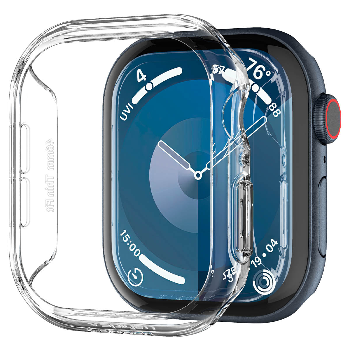 Spigen Apple Watch 11/10 Series Case Thin Fit view 12
