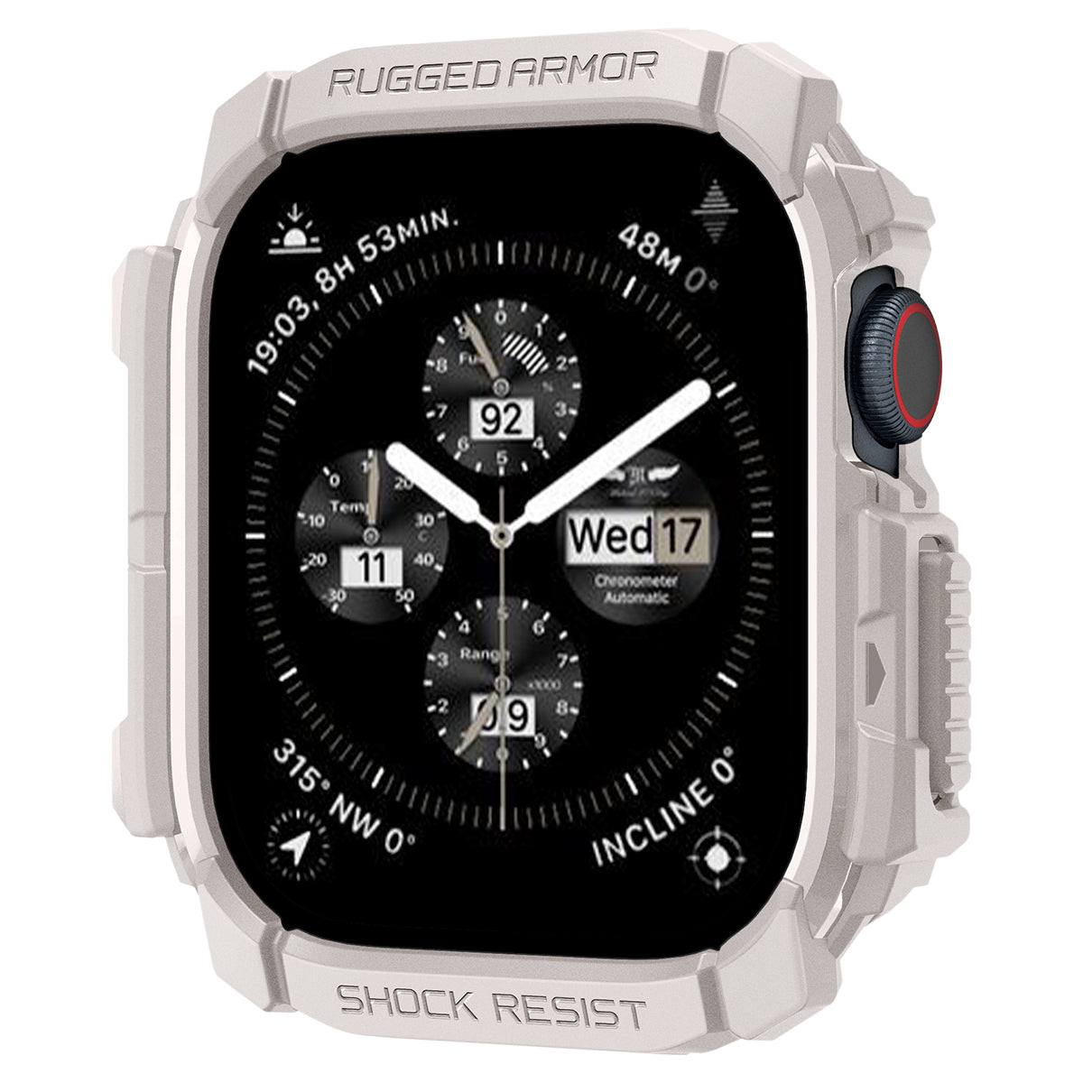 Spigen Apple Watch 11/10 Series Case Rugged Armor view 18