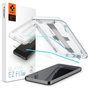Spigen Galaxy S24 Ultra / S24 Plus / S24 Screen Protector GLAS.tR EZ Fit HD (2 Pack) view 15