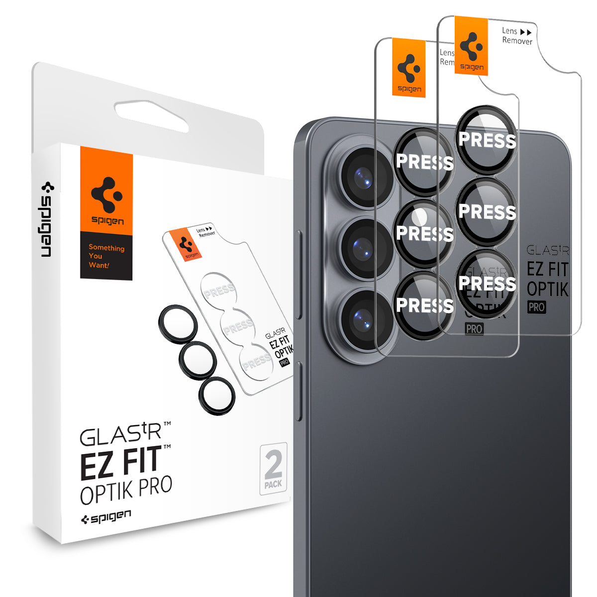 Spigen Galaxy S26 Lens Protector Optik Pro EZ Fit