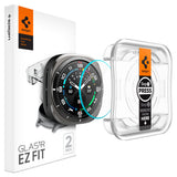 Spigen Galaxy Watch Ultra 47mm (2025/2024) Screen Protector GLAS.tR EZ Fit (2 Pack)