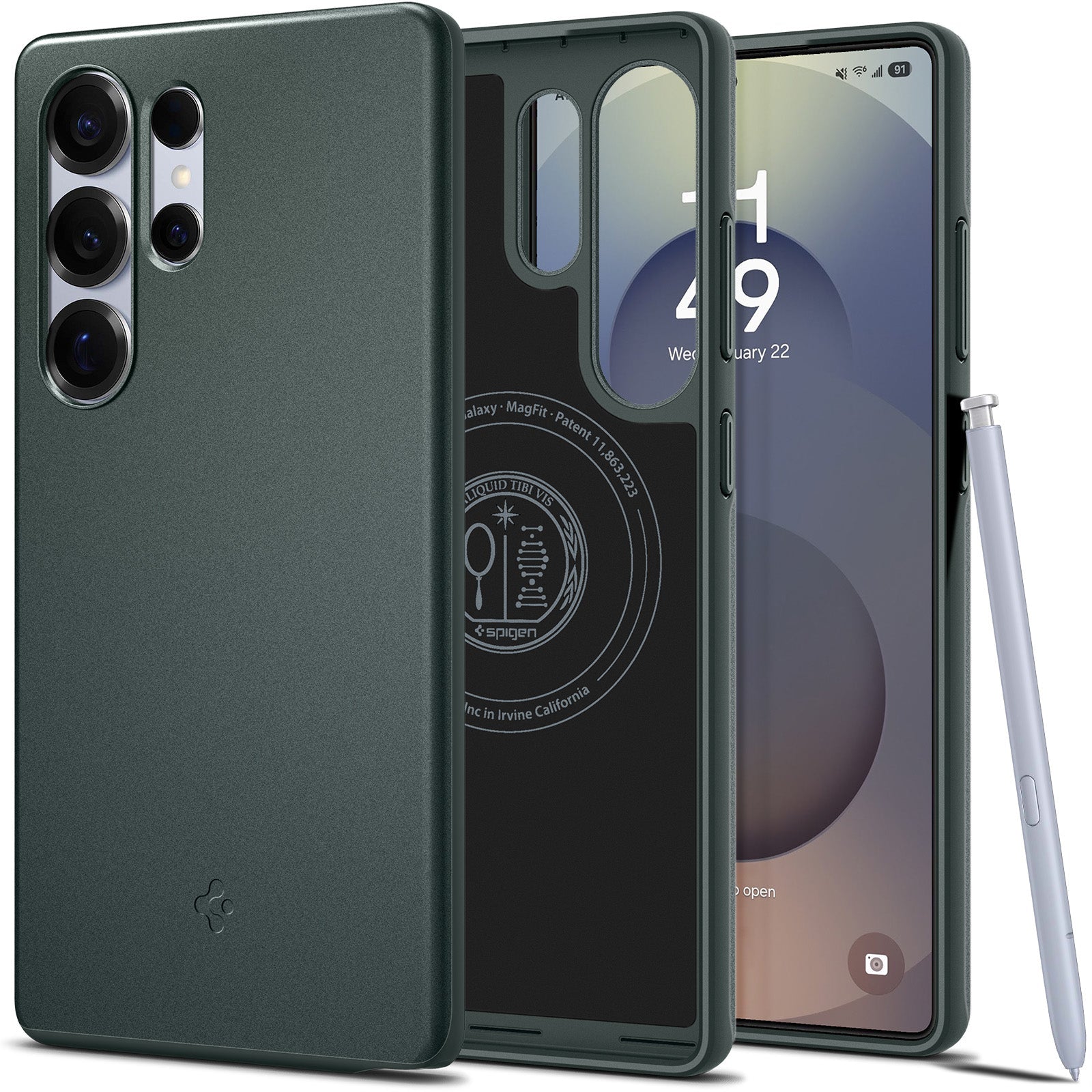 Spigen Galaxy S25 Ultra Case Thin Fit MagFit view 20