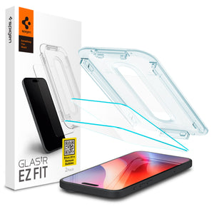 Spigen iPhone 16 Plus / iPhone 16 Screen Protector GLAS.tR EZ Fit (2 Pack)