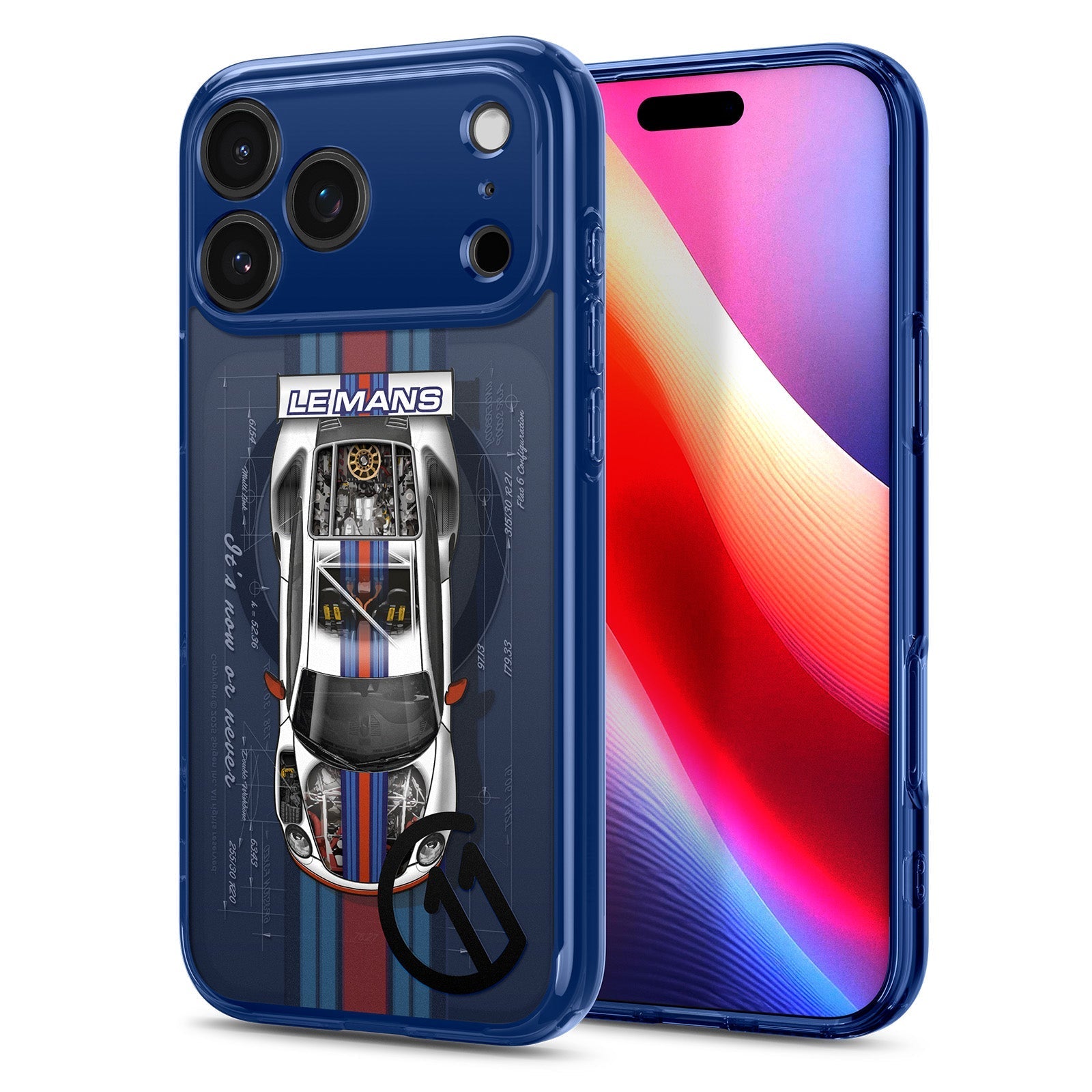 Spigen iPhone 17 Pro Case C11 Series Le Mans Edition (MagFit)