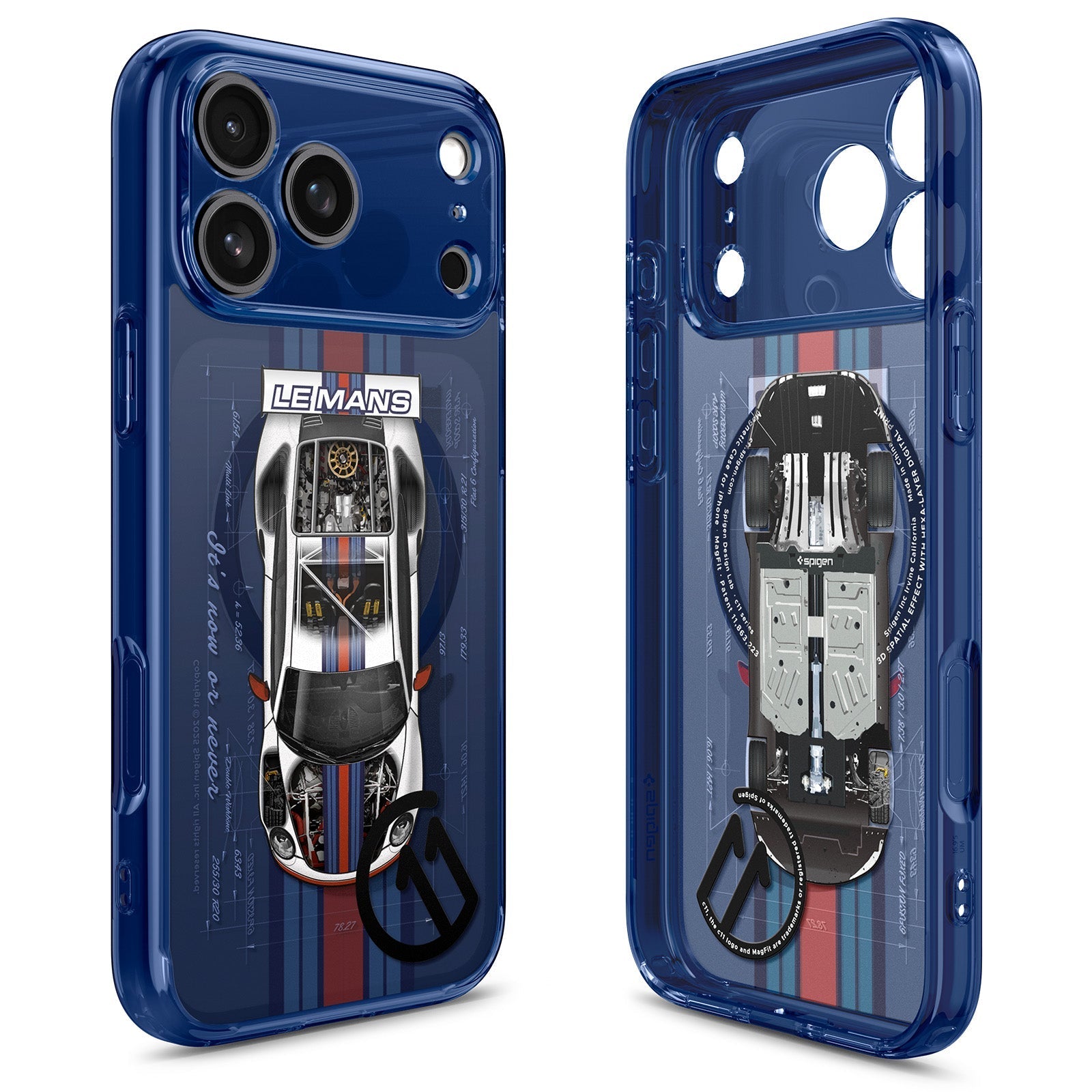 Spigen iPhone 17 Pro Case C11 Series Le Mans Edition (MagFit) view 2