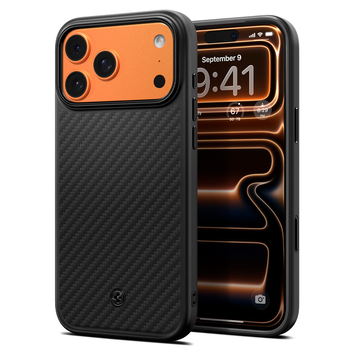 Spigen iPhone 17 Pro Max Case Enzo Aramid T view 2