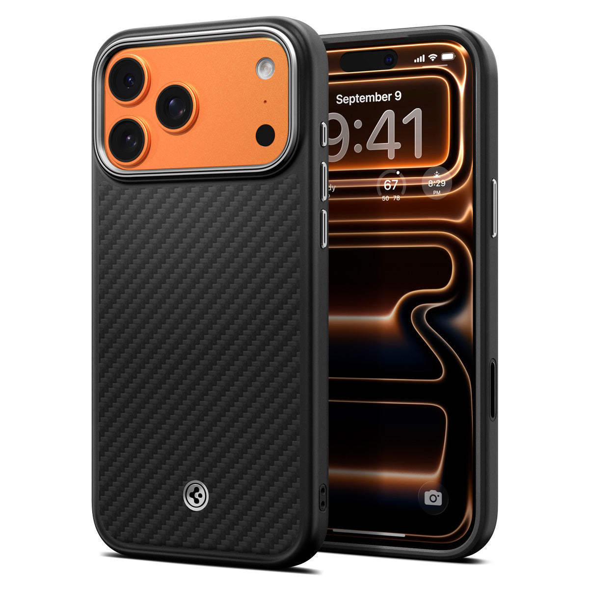 Spigen iPhone 17 Pro Max Case Enzo Aramid T view 18
