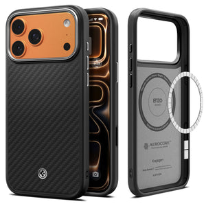 Spigen iPhone 17 Pro Max Case Enzo Aramid T view 17