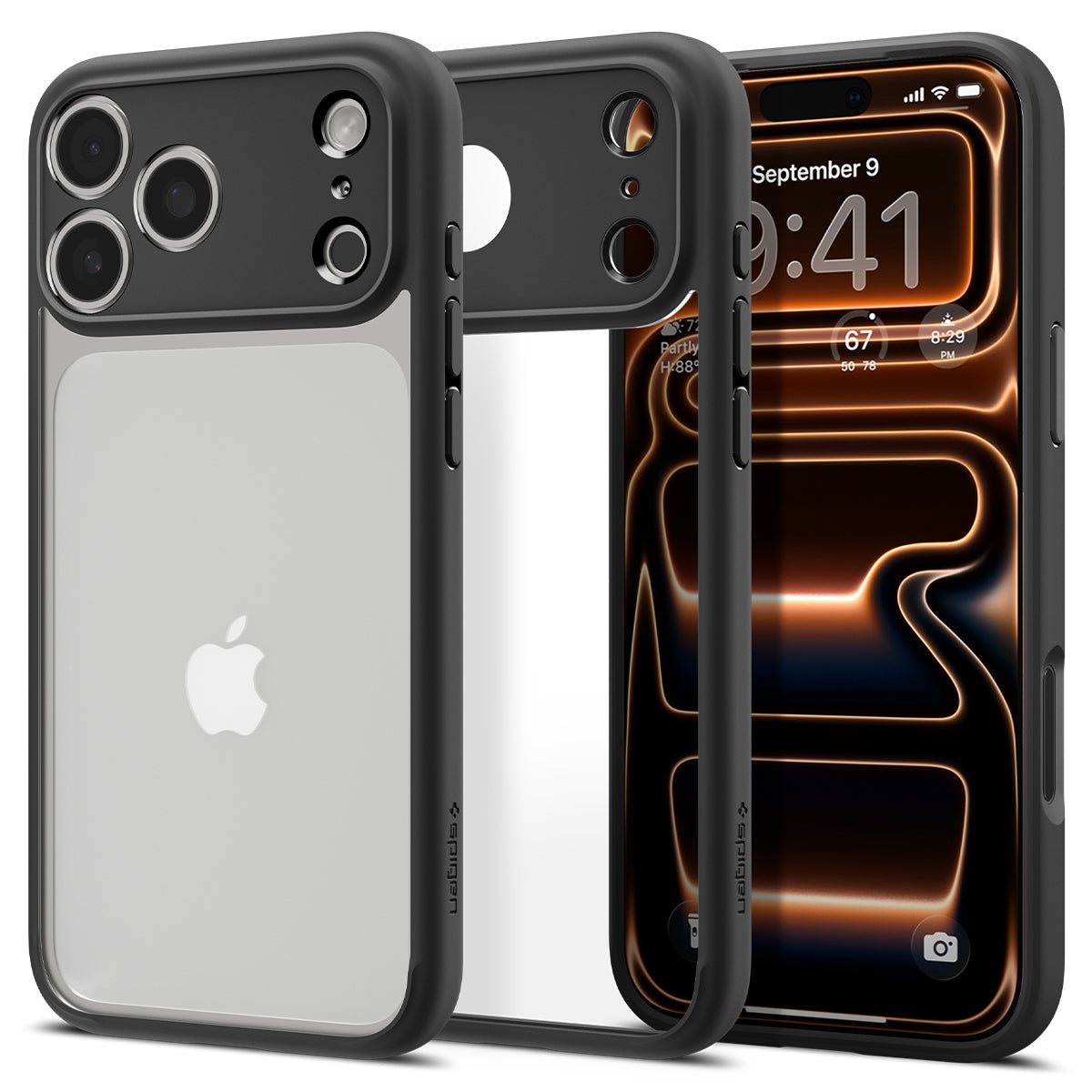 Spigen iPhone 17 Pro Case Ultra Hybrid view 19