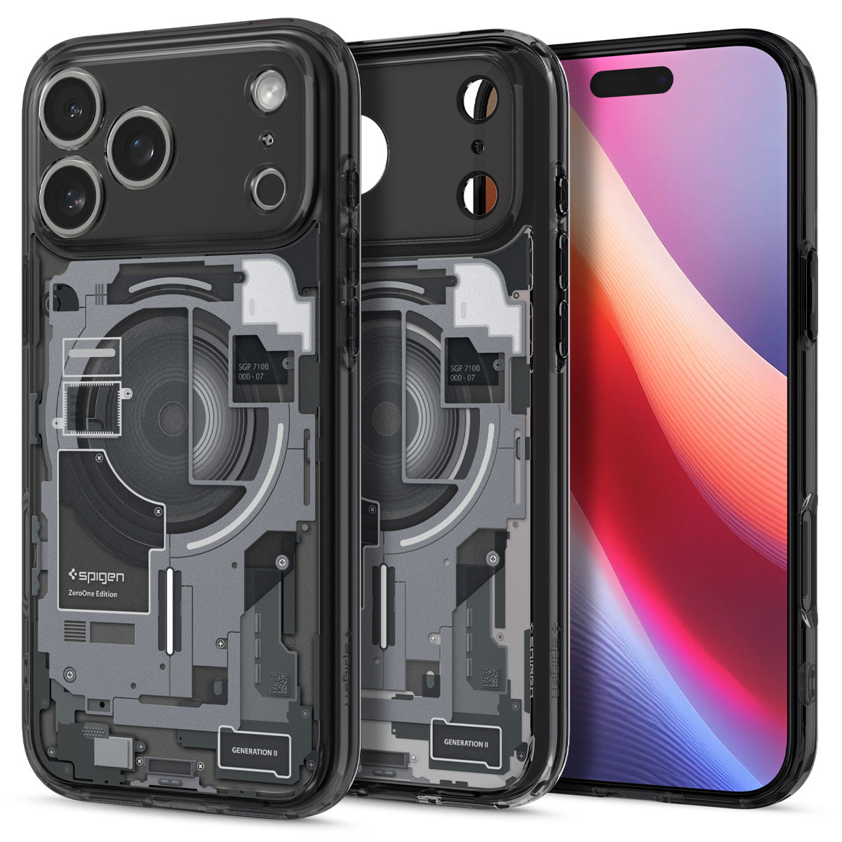 Spigen iPhone 17 Pro Max Case Ultra Hybrid Zero One (MagFit) view 2