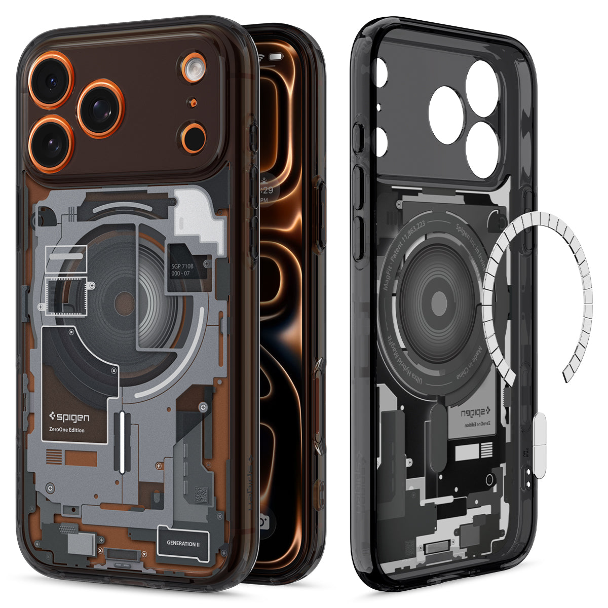 Spigen iPhone 17 Pro Max Case Ultra Hybrid Zero One (MagFit)