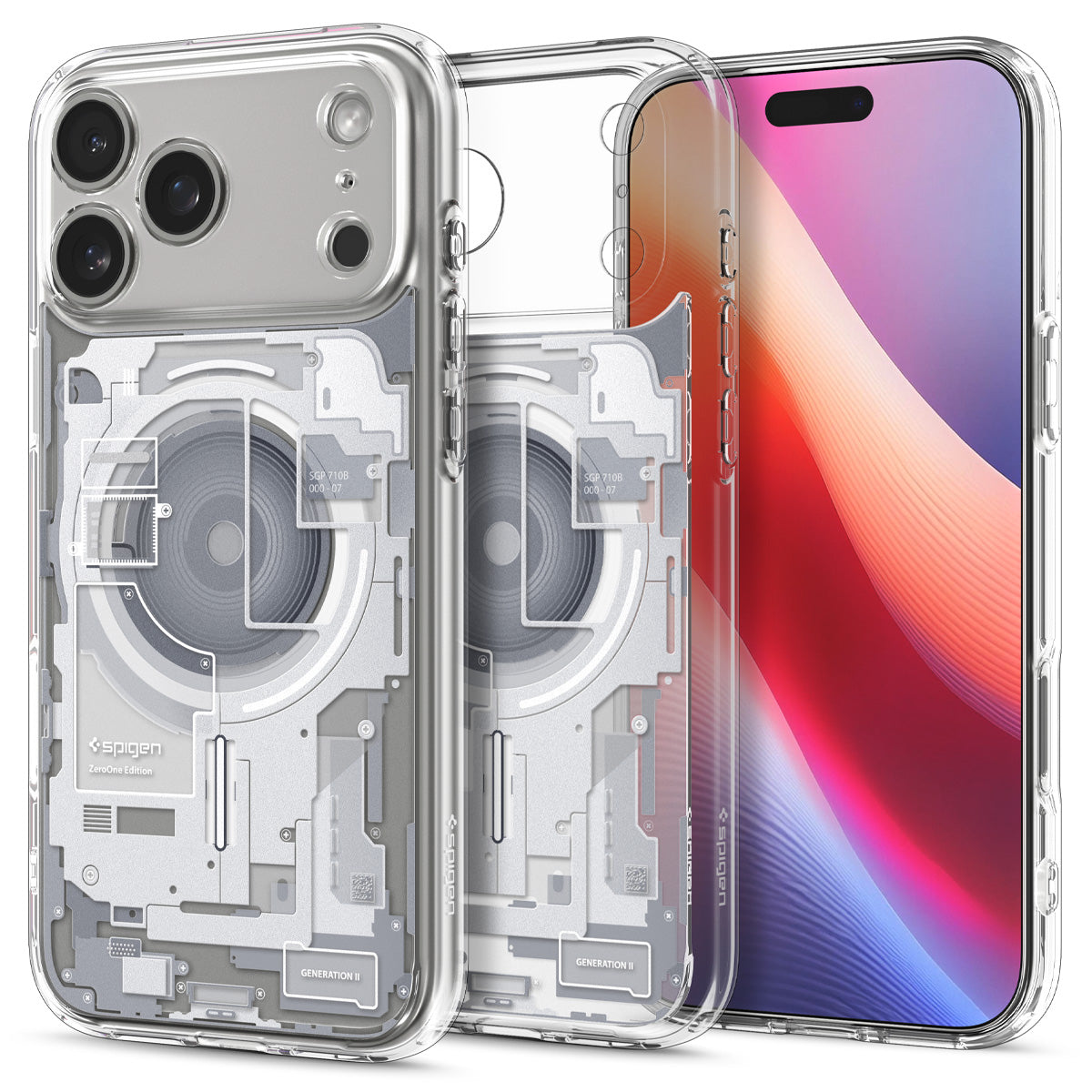 Spigen iPhone 17 Pro Max Case Ultra Hybrid Zero One (MagFit) view 18