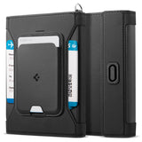 Spigen Universal Passport Holder with Magnetic Wallet Organizer RFID Blocking Travel Organizer Set