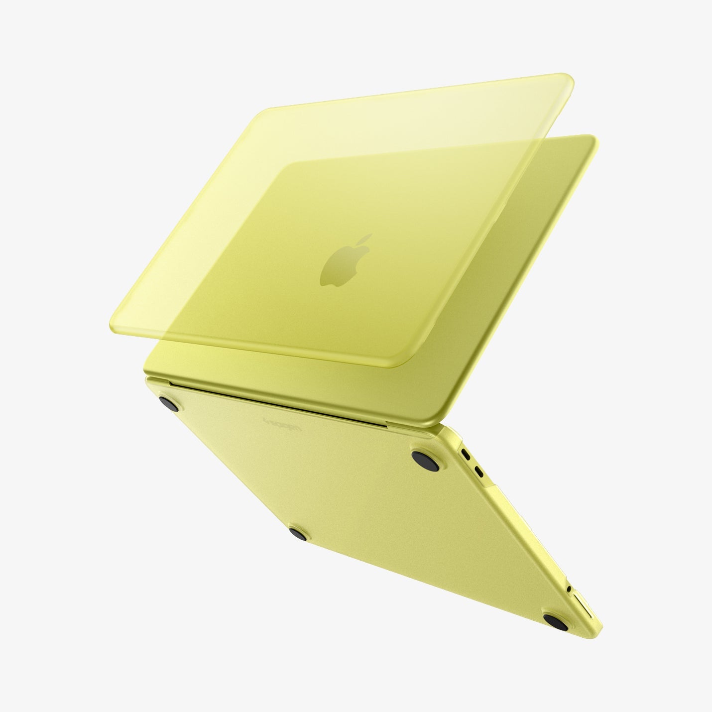 Spigen Air Skin Frost Citrus two-piece shell for MacBook Neo 13-inch