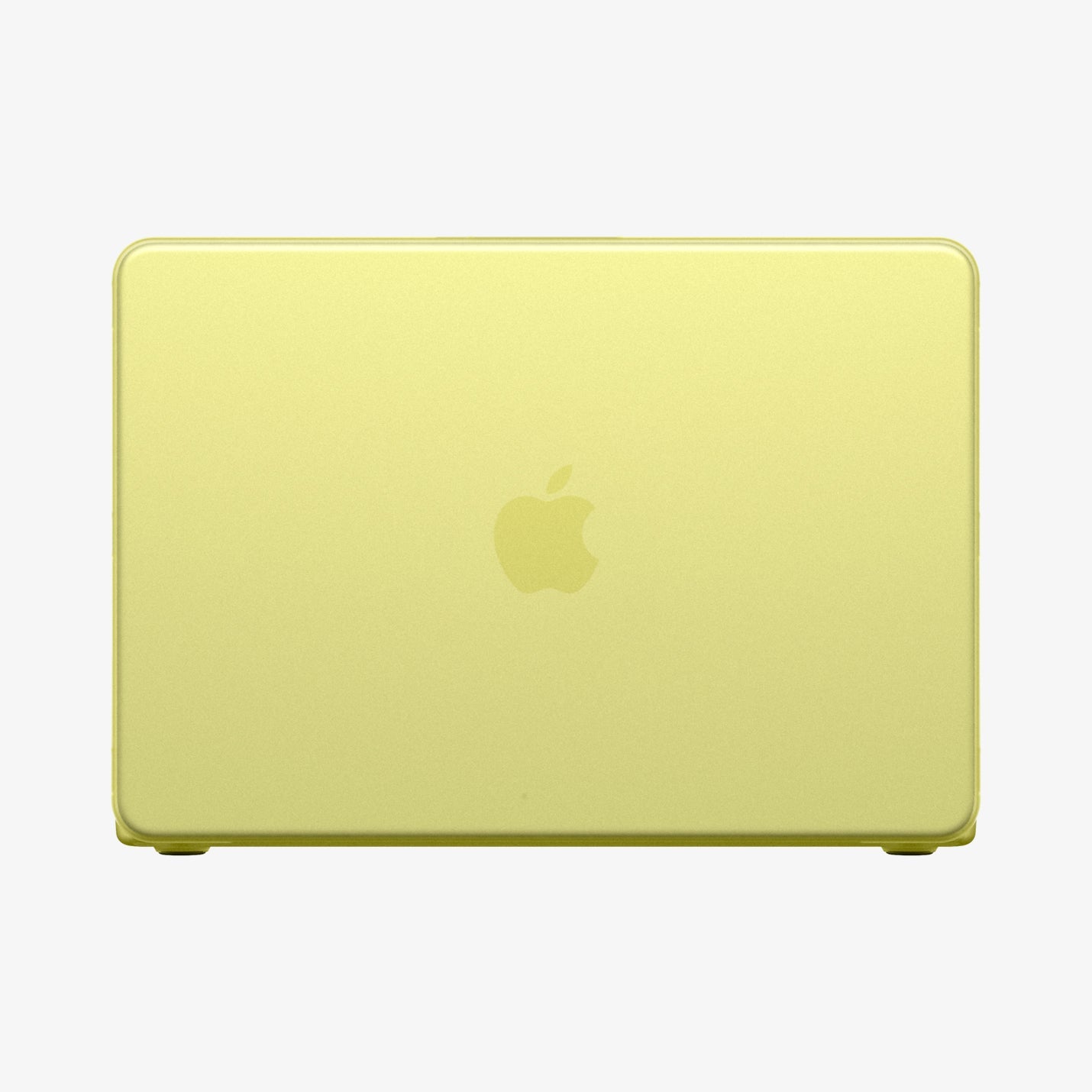 Spigen Air Skin Frost Citrus top view for MacBook Neo 13-inch