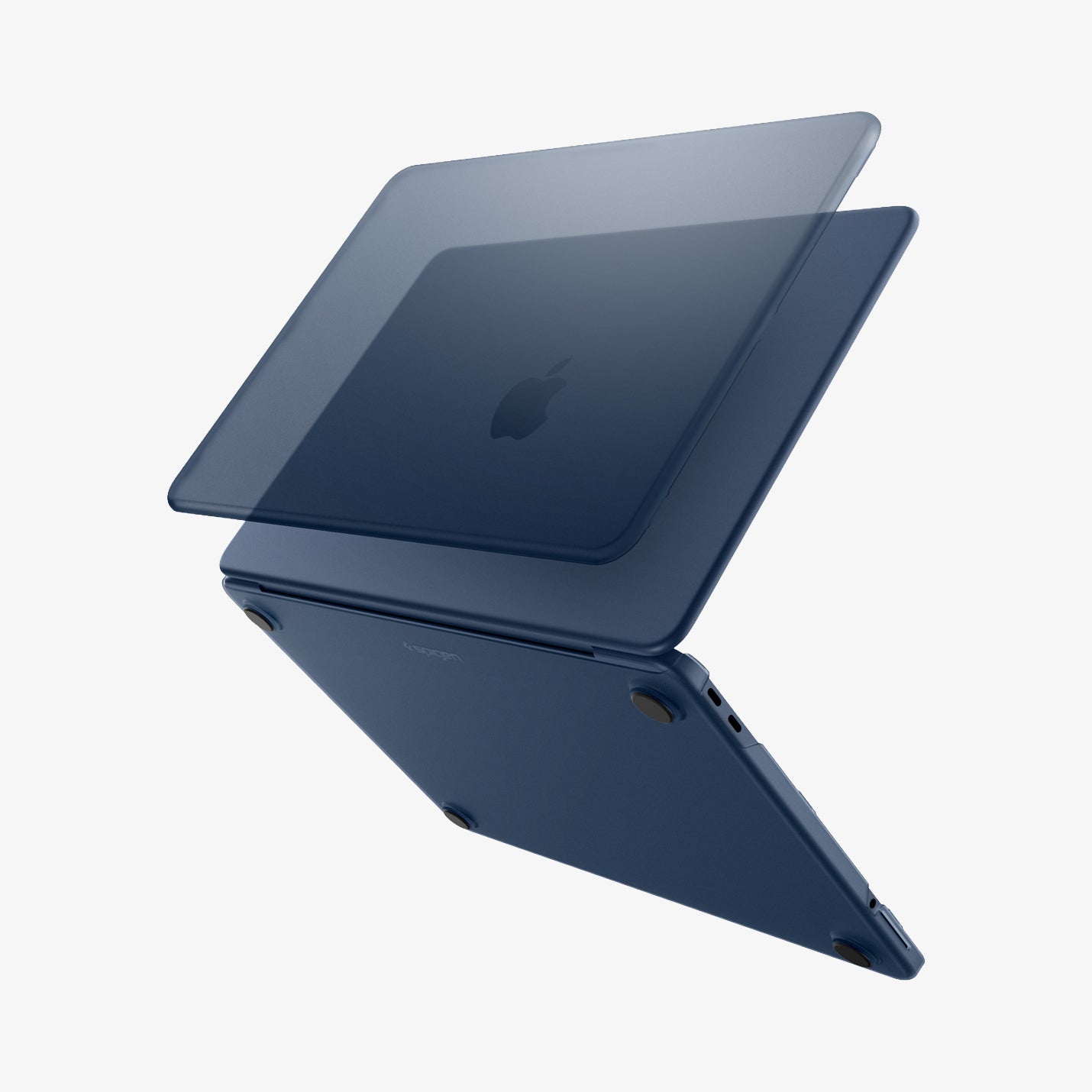 Spigen Air Skin Frost Indigo two-piece shell for MacBook Neo 13-inch