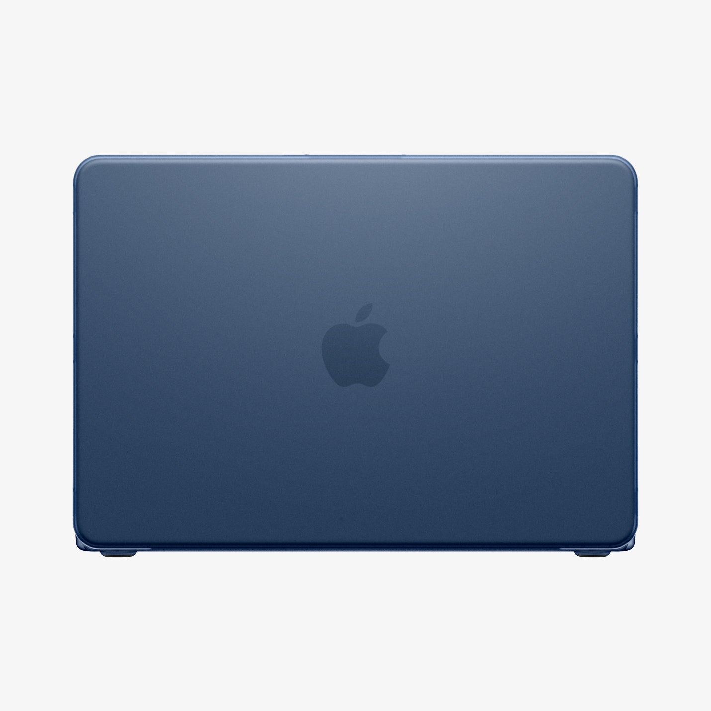 Spigen Air Skin Frost Indigo top view for MacBook Neo 13-inch