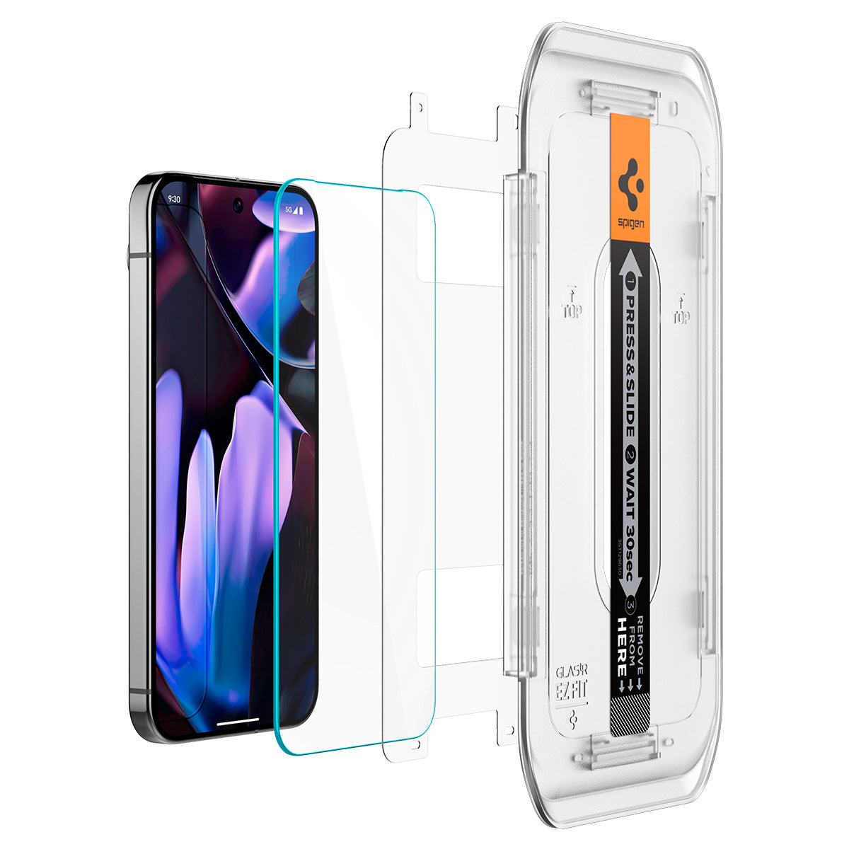 Spigen Pixel 10 Pro / Pixel 10 Screen Protector GLAS.tR EZ Fit (2 Pack) view 11