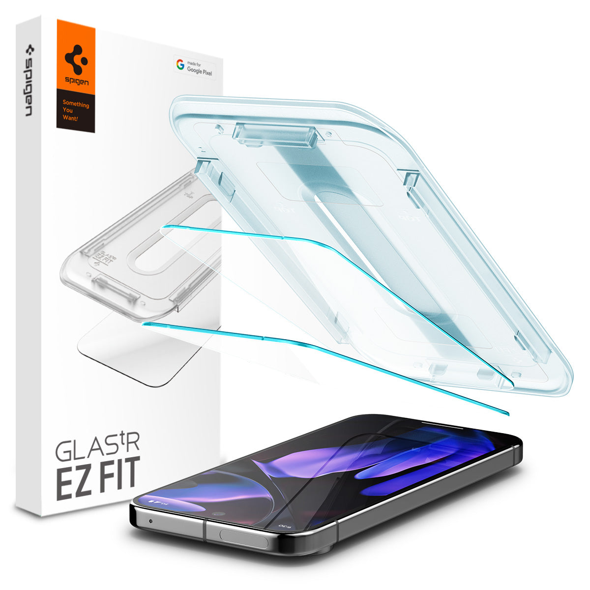 Spigen Pixel 10 Pro / Pixel 10 Screen Protector GLAS.tR EZ Fit (2 Pack)