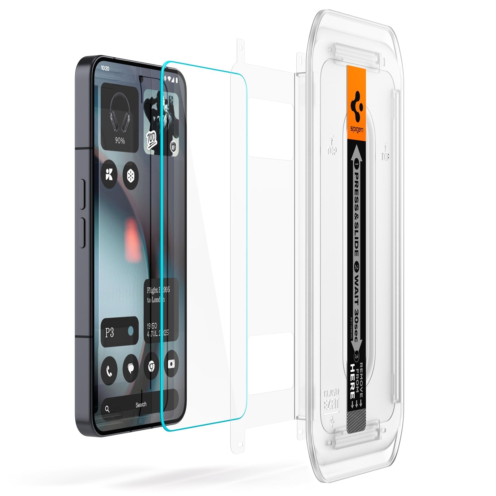 Spigen Nothing Phone (3) Screen Protector Glas.tR EZ Fit (2 Pack) view 6