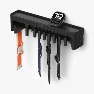 Spigen S341 Black Apple Watch band organizer wall rack