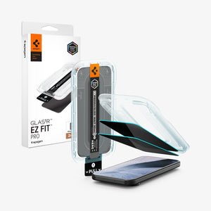 Spigen Pixel 11 Pro XL Privacy Screen Protector – GLAS.tR EZ Fit Pro (2 Pack) - Privacy - image 1
