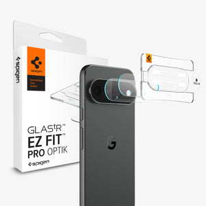 Spigen Optik EZ Fit Pro Camera Lens Protector for Pixel 11 Pro (2 Pack) - Crystal Clear - image 1