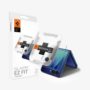 Spigen Galaxy Z Flip 8 Screen Protector Glas.tR EZ Fit - Clear - image 1