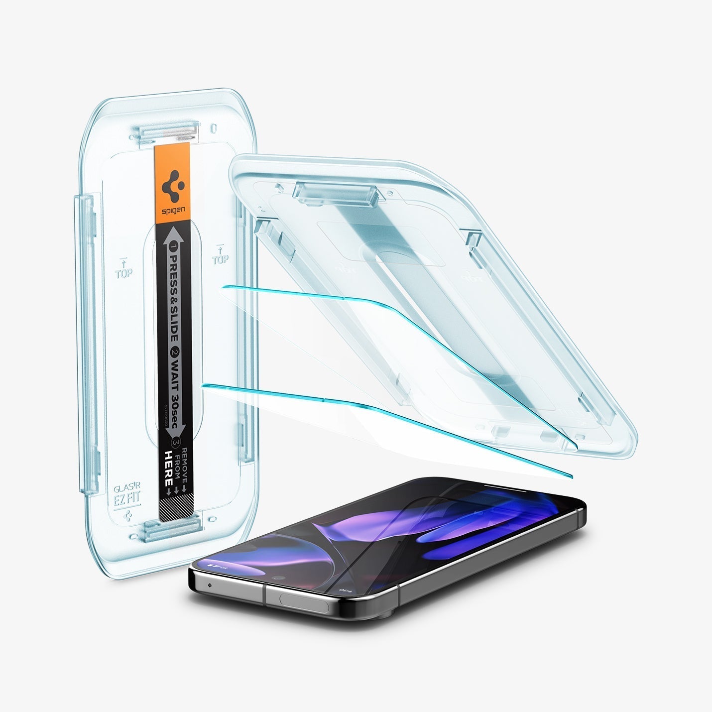 Spigen Pixel 9 Series Screen Protector GLAS.tR EZ Fit (2 Pack) view 18