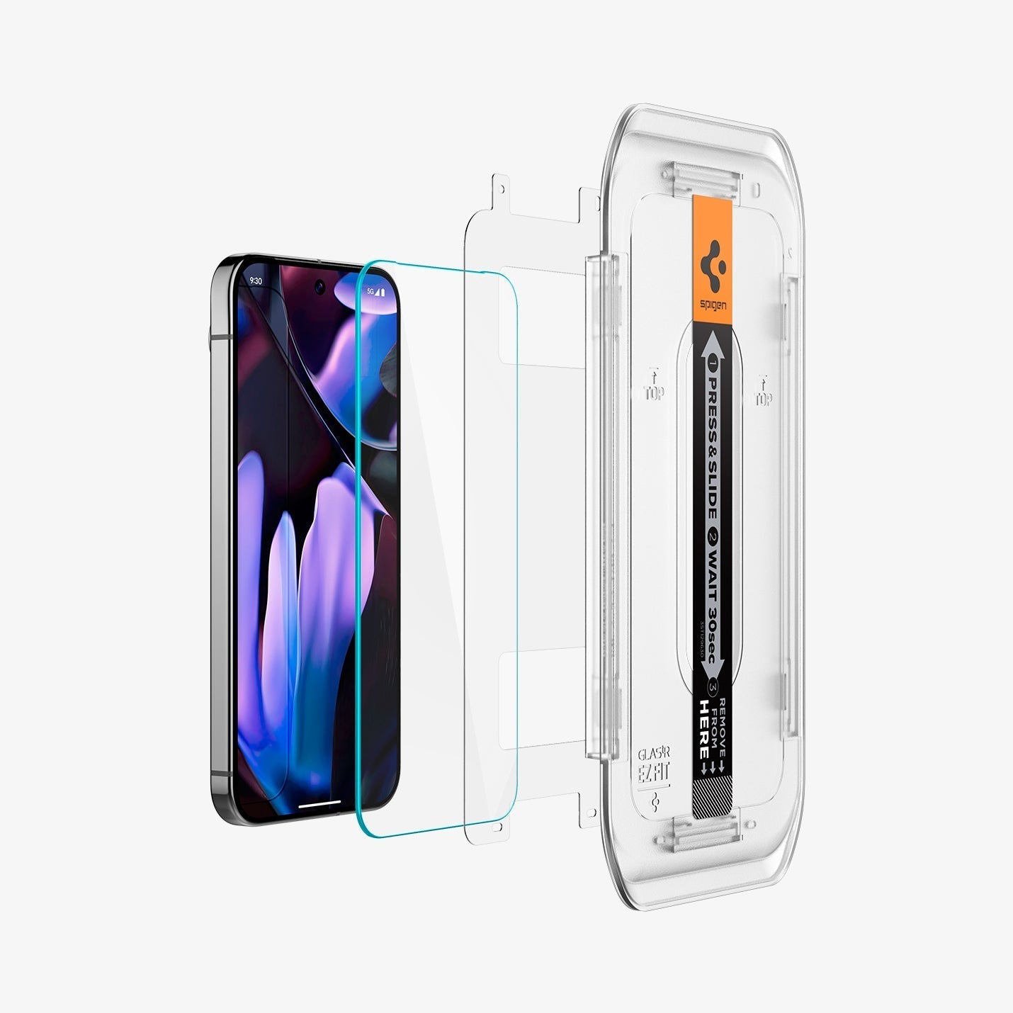 Spigen Pixel 9 Series Screen Protector GLAS.tR EZ Fit (2 Pack) view 12