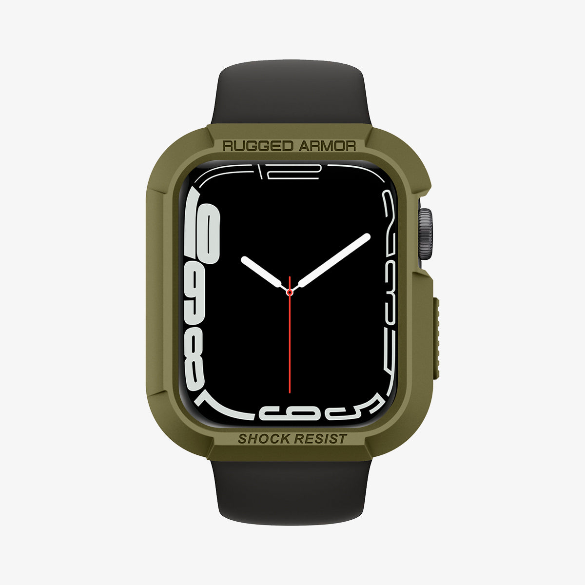 Spigen Apple Watch 41mm/40mm Rugged Armor case - Military Green - image 1