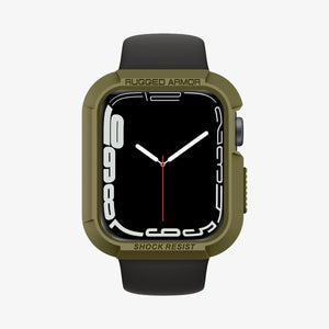 Spigen Apple Watch 41mm/40mm Rugged Armor case - Military Green - image 1