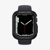 ACS05456 - Apple Watch Series (Apple Watch (49mm)) in matte black showing the front