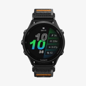 Spigen Garmin 22mm QuickFit Watch Band – Athlex Air — Active Black Orange, product view