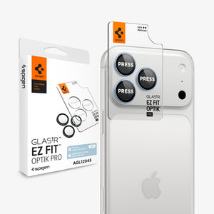 Spigen iPhone 18 Pro Max Glas.tR EZ Fit Optik Pro lens protector - Light Blue - image 1